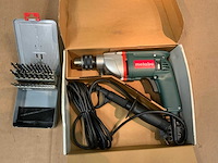 Metabo be 622 s-r+l boormachine met borendoos - afbeelding 1 van  7
