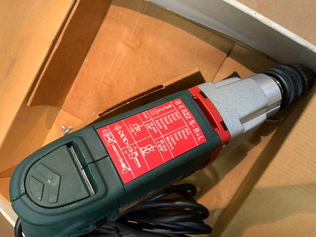 Metabo be 622 s-r+l boormachine met borendoos - afbeelding 4 van  7
