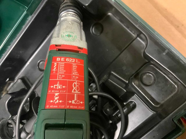 Metabo be 622 s-r+l boormachine met borendoos - afbeelding 4 van  6