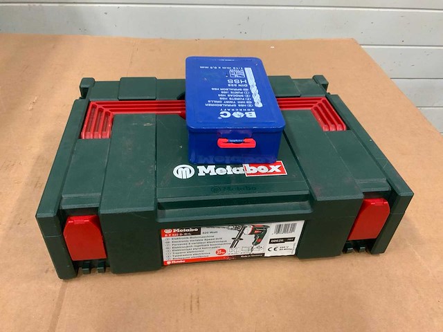 Metabo be 622 s-r+l boormachine met borendoos - afbeelding 6 van  6