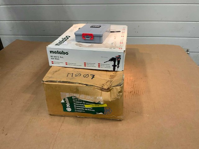 Metabo be 622 s-r+l boormachine met standaard - afbeelding 4 van  13