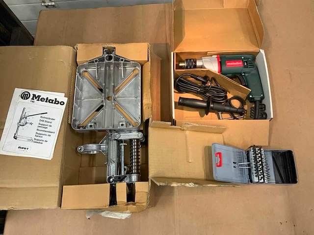 Metabo be 622 s-r+l boormachine met standaard - afbeelding 1 van  13