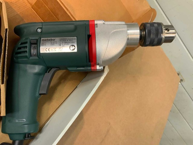 Metabo be 622 s-r+l boormachine met standaard - afbeelding 7 van  13