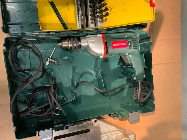 Metabo be 622 s-r+l boormachine met standaard - afbeelding 9 van  9