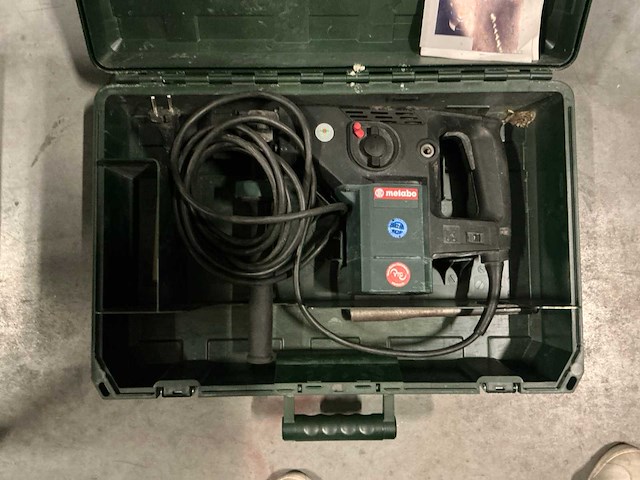 Metabo bh e 6045 s boorhamer met koffer - afbeelding 1 van  1