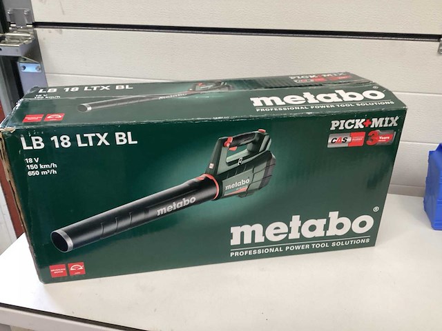 Metabo bladblazer lb 18 ltx bl. 18v accu - afbeelding 8 van  8