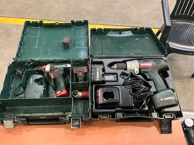 Metabo boormachine (2x) - afbeelding 1 van  4