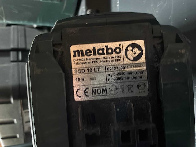 Metabo boormachine (2x) - afbeelding 9 van  9