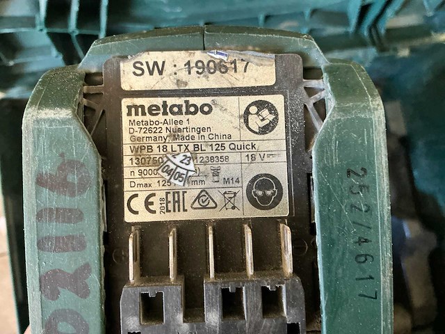 Metabo boormachine - afbeelding 6 van  6