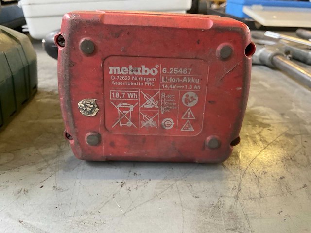 Metabo bs 14.4 li accu boormachine - afbeelding 3 van  4