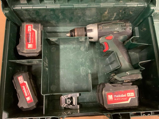 Metabo bs 14,4 lt en bs 18 lt quick boormachine (2x) - afbeelding 2 van  8