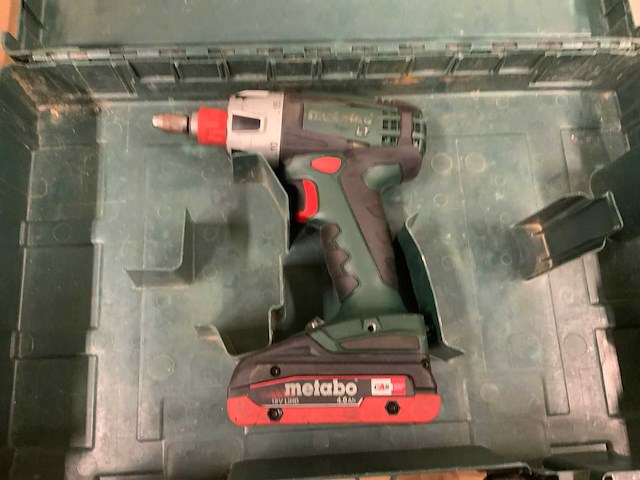 Metabo bs 14,4 lt en bs 18 lt quick boormachine (2x) - afbeelding 5 van  8