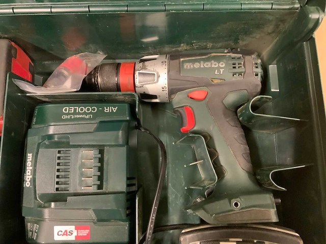 Metabo bs 14,4 lt quick schroef /boormachine - afbeelding 2 van  9