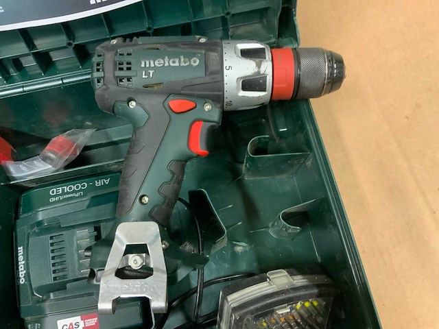 Metabo bs 14,4 lt quick schroef /boormachine - afbeelding 7 van  9