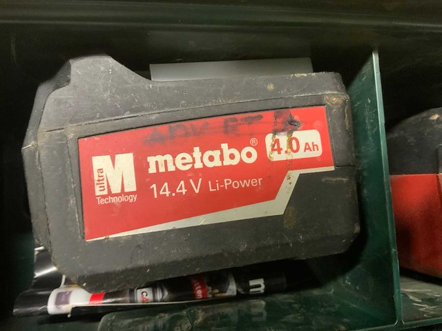 Metabo bs 14,4 lt quick schroef /boormachine - afbeelding 5 van  9