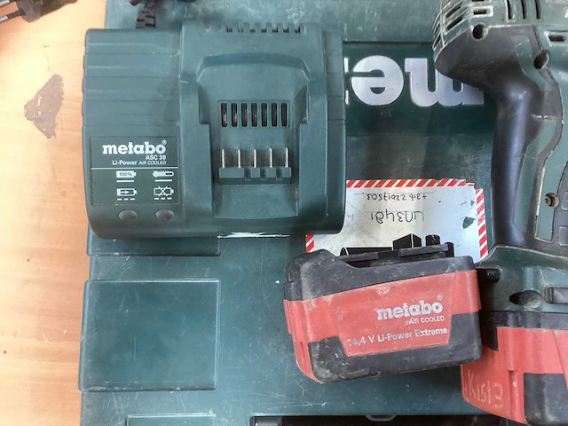 Metabo bs 14.4 ltx impuls accuschroefboormachine - afbeelding 3 van  4