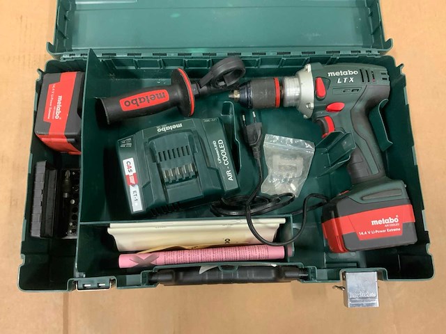 Metabo bs 14,4 ltx impuls schroef /boormachine - afbeelding 1 van  9