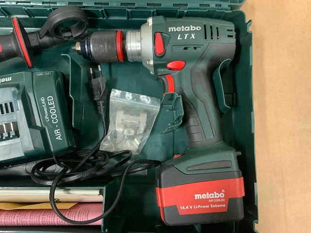 Metabo bs 14,4 ltx impuls schroef /boormachine - afbeelding 2 van  9