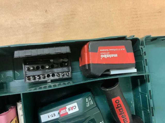 Metabo bs 14,4 ltx impuls schroef /boormachine - afbeelding 4 van  9