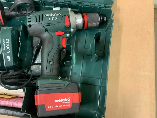 Metabo bs 14,4 ltx impuls schroef /boormachine - afbeelding 6 van  9