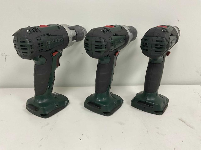 Metabo bs 18 lt accuboormachine (3x) - afbeelding 2 van  8