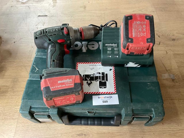 Metabo bs14,4 ltx impuls accu- boormachine - afbeelding 1 van  3
