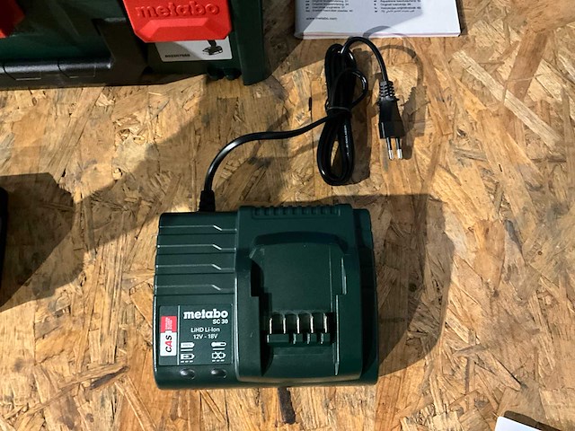 Metabo bs18 accu schroefboormachine set - afbeelding 6 van  7