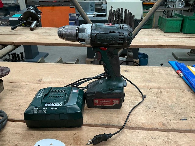 Metabo bs18lt boormachine - afbeelding 2 van  4