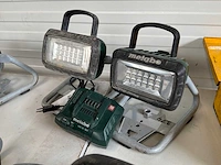 Metabo bsa 14,4-18 led accu bouwlamp (2x)