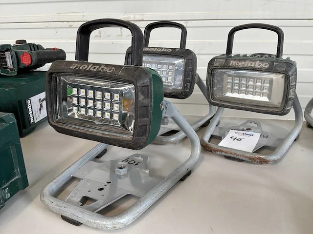 Metabo bsa 14,4-18 led accu bouwlamp (3x) - afbeelding 1 van  5