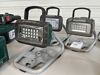Metabo bsa 14,4-18 led accu bouwlamp (3x)