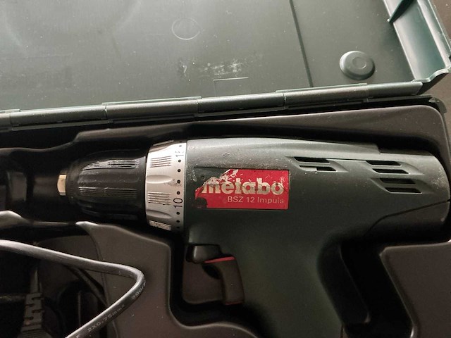 Metabo bsz12 impuls accuboormachine - afbeelding 1 van  2