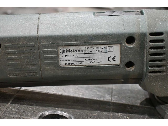 Metabo dse 130 handschuurmachine - afbeelding 3 van  3