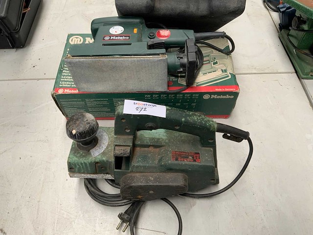 Metabo elektrisch gereedschap (2x) - afbeelding 1 van  3