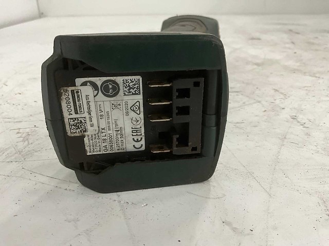 Metabo ga 18 ltx rechte slijper 18 v - afbeelding 4 van  6
