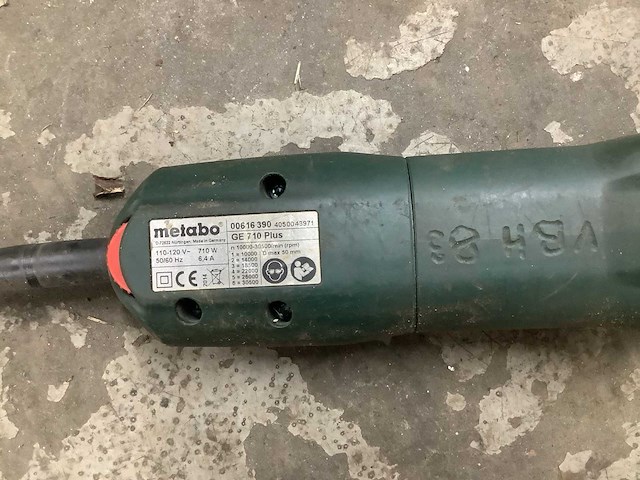 Metabo ge 710 plus rechte slijper - afbeelding 4 van  4