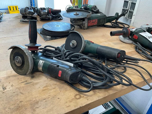 Metabo haakse slijpmachine (2x) - afbeelding 3 van  4