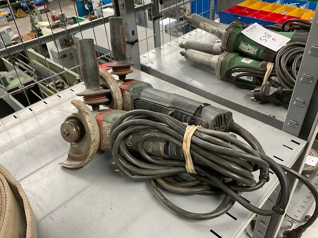 Metabo haakse slijpmachine (2x) - afbeelding 1 van  3