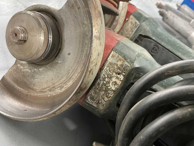 Metabo haakse slijpmachine (2x) - afbeelding 2 van  3