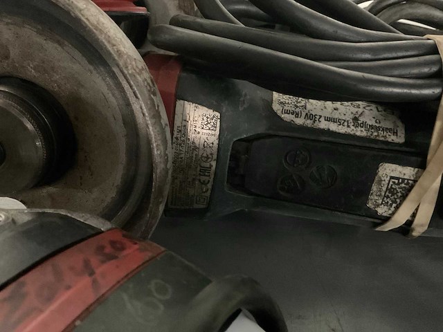 Metabo haakse slijpmachine (3x) - afbeelding 3 van  3