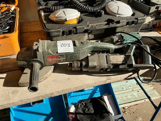 Metabo haakse slijpmachine - afbeelding 1 van  4