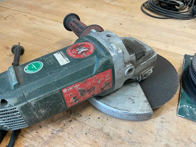 Metabo haakse slijpmachine - afbeelding 2 van  5