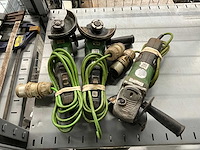 Metabo & hikoki 110 v haakse slijpmachine (3x) - afbeelding 2 van  3