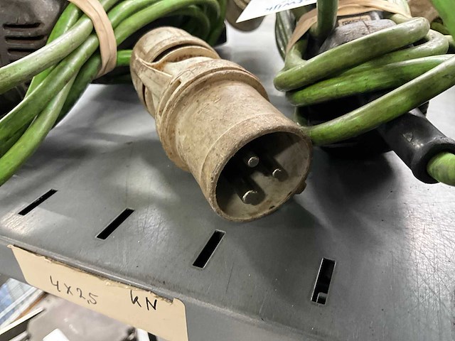 Metabo & hikoki 110 v haakse slijpmachine (3x) - afbeelding 3 van  3