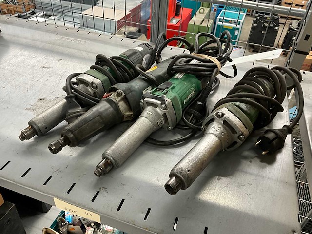 Metabo & hitachi rechte slijper (4x) - afbeelding 1 van  4