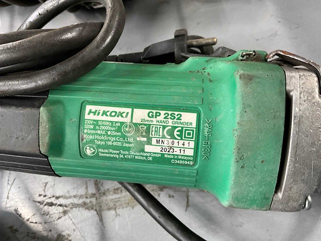 Metabo & hitachi rechte slijper (4x) - afbeelding 4 van  4