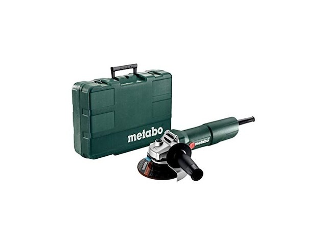Metabo hoekslijper w 750125 kunststof koffer 750 watt - afbeelding 1 van  1