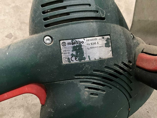 Metabo hs 8355 s heggenschaar - afbeelding 5 van  5