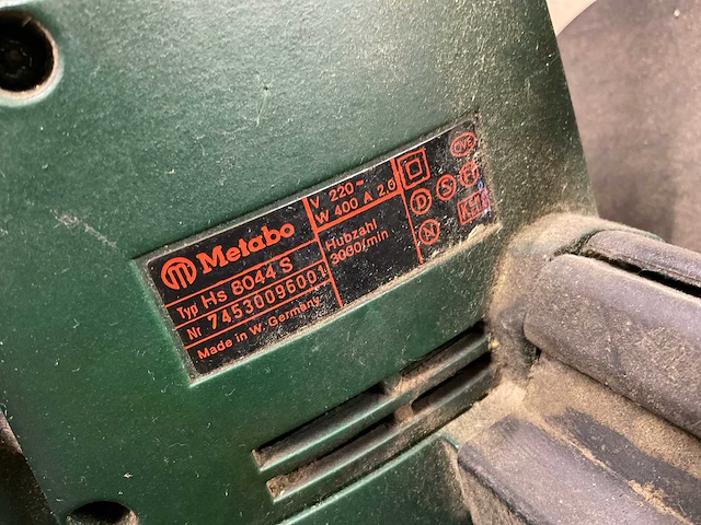 Metabo hs8044s heggenschaar - afbeelding 3 van  3