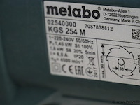 Metabo kap- en verstekzaag kgs 254 m - afbeelding 5 van  14